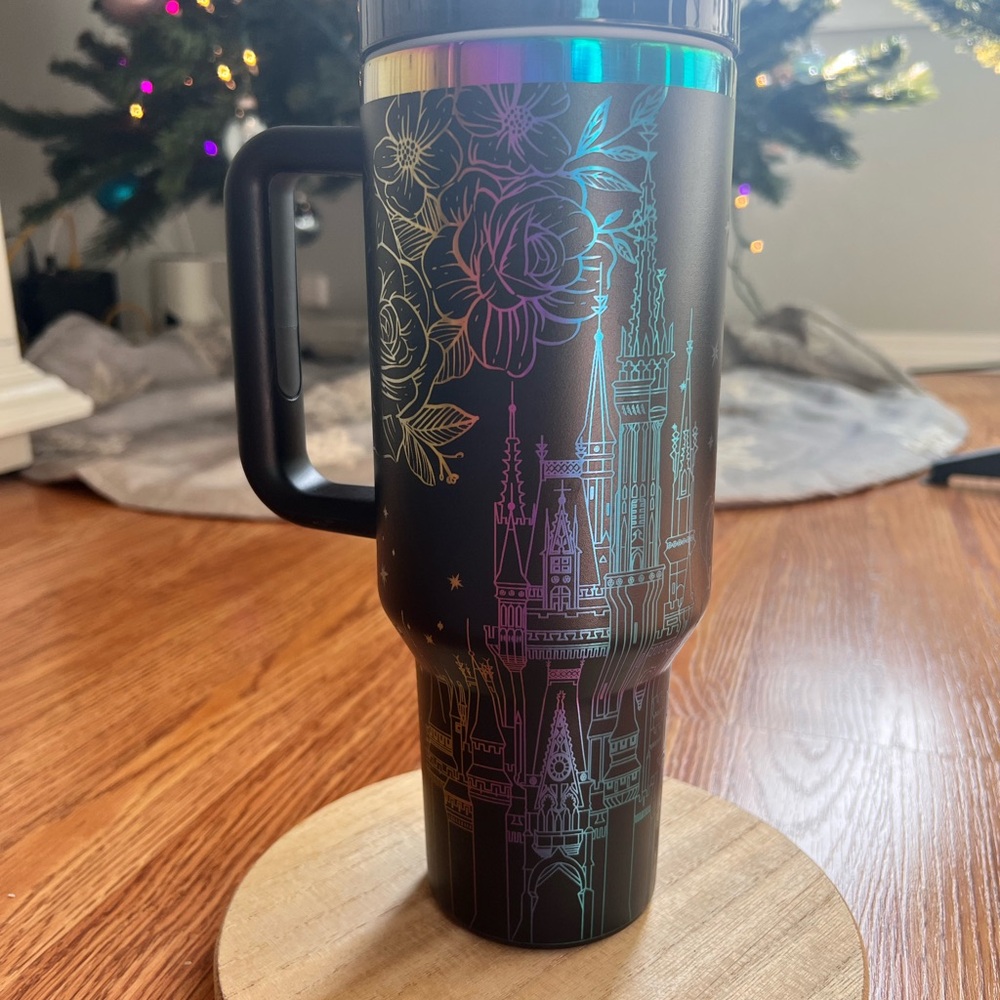 Stanley Black Chroma Quencher 40oz with custom etching